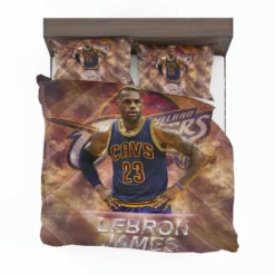 LeBron James Excellent NBA Basketball Player Bedding Set 1