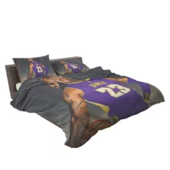 LeBron James  LA Lakers NBA Basketball Player Bedding Set 2