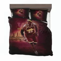 LeBron James Top Ranked NBA Basketball Player Bedding Set 1