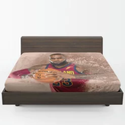 Lebron James Ultimate NBA Basketball Player Fitted Sheet 1