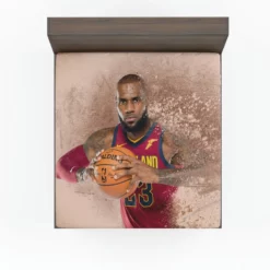 Lebron James Ultimate NBA Basketball Player Fitted Sheet