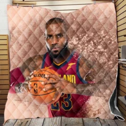 Lebron James Ultimate NBA Basketball Player Quilt Blanket