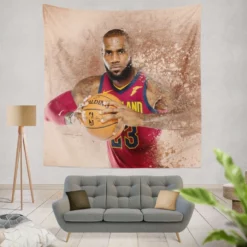 Lebron James Ultimate NBA Basketball Player Tapestry