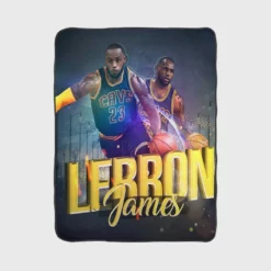 Lebron! Olympic gold medalist Fleece Blanket 1