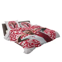 Lewandowski Capable Poland Soccer Player Bedding Set 2