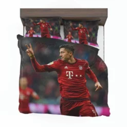 Lewandowski UEFA Champions League Footballer Bedding Set 1