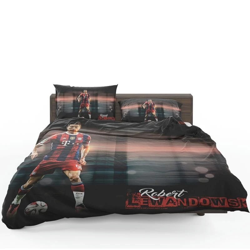 Lewandowski UEFA Club Footballer Bedding Set