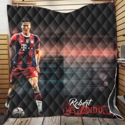 Lewandowski UEFA Club Footballer Quilt Blanket