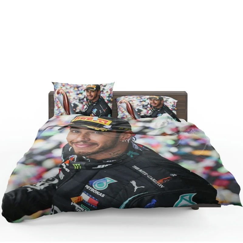 Lewis Hamilton Formula One World Champion Driver Bedding Set