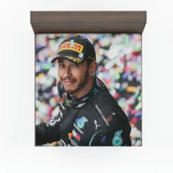 Lewis Hamilton Formula One World Champion Driver Fitted Sheet