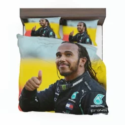 Lewis Hamilton Professional British Racing Driver Bedding Set 1