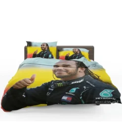 Lewis Hamilton Professional British Racing Driver Bedding Set