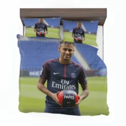 Ligue 1 Soccer Player Neymar Bedding Set 1