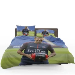 Ligue 1 Soccer Player Neymar Bedding Set