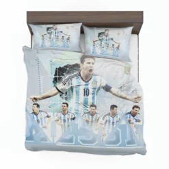 Lionel Messi Argentina Football Player Bedding Set 1