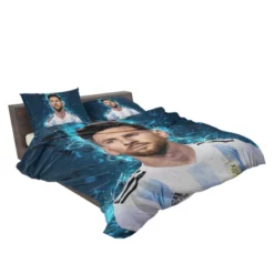 Lionel Messi  Argentina National Soccer Player Bedding Set 2