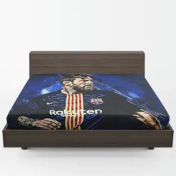 Lionel Messi Argentinian Footballer Player Fitted Sheet 1