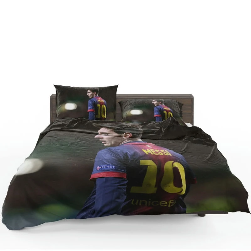 Lionel Messi Barca Footballer Player Bedding Set