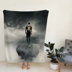 Lionel Messi Barca Forward Footballer Fleece Blanket