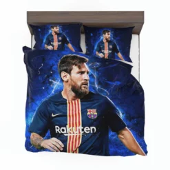 Lionel Messi  Barca Greatest Soccer Player Bedding Set 1