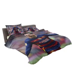 Lionel Messi Barca Physical Footballer Player Bedding Set 2