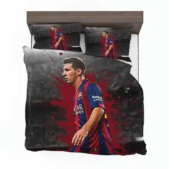 Lionel Messi  Barca most goals in La Liga Player Bedding Set 1