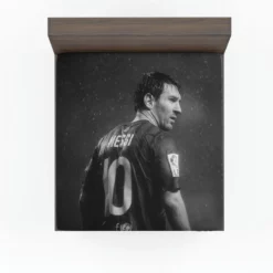 Lionel Messi  Barcelona Fitted Sheet