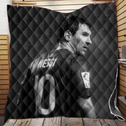 Lionel Messi  Barcelona Quilt Blanket