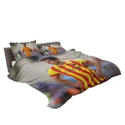 Lionel Messi Barcelona Stripe Jersey Bedding Set 2