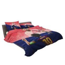 Lionel Messi Capable Barca Soccer Player Bedding Set 2