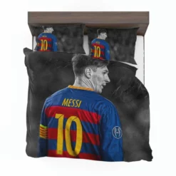 Lionel Messi Competitive Football Player Bedding Set 1