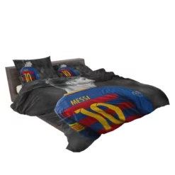 Lionel Messi Competitive Football Player Bedding Set 2