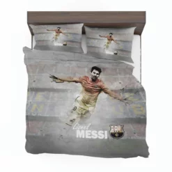 Lionel Messi Copa del Rey Footballer Player Bedding Set 1