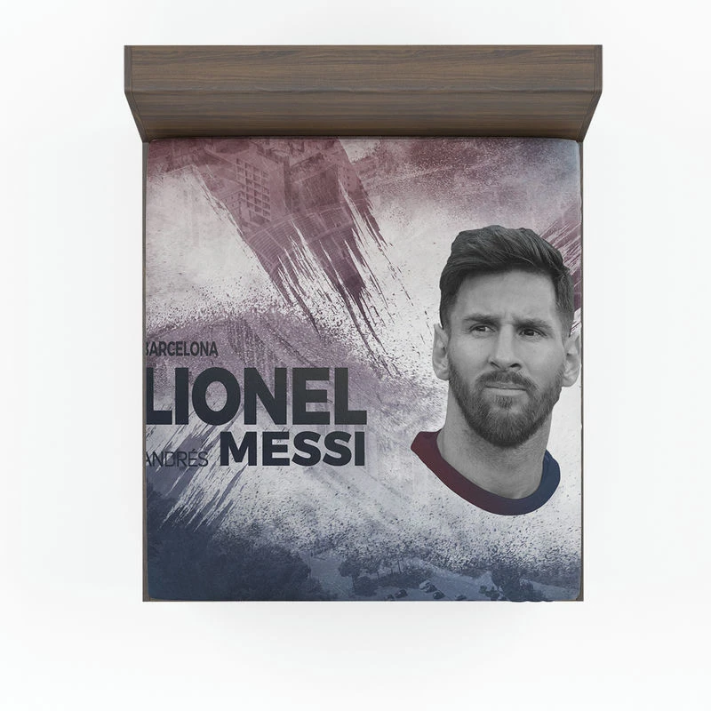 Lionel Messi Elite Sports Player Fitted Sheet