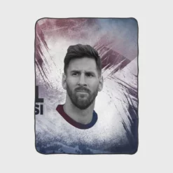 Lionel Messi Elite Sports Player Fleece Blanket 1