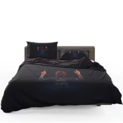 Lionel Messi Encouraging Football Player Bedding Set