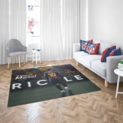 Lionel Messi Footballer Player GOAT Rug 2