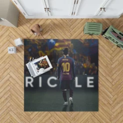 Lionel Messi Footballer Player GOAT Rug