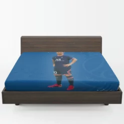 Lionel Messi French Cup Footballer Fitted Sheet 1