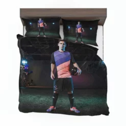 Lionel Messi Intimidating Footballer Player Bedding Set 1