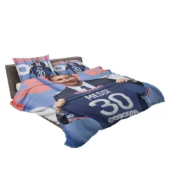 Lionel Messi Ligue 1 Soccer Player Bedding Set 2