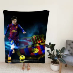 Lionel Messi Mature sports Player Fleece Blanket