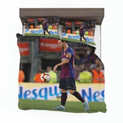 Lionel Messi Mercurial Barca Soccer Player Bedding Set 1