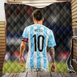 Lionel Messi Outstanding Sports Player Quilt Blanket