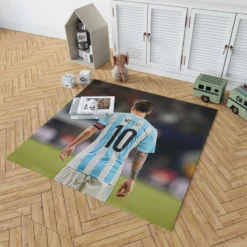 Lionel Messi Outstanding Sports Player Rug 1