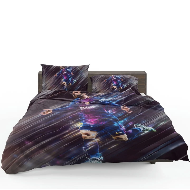 Lionel Messi Popular Footballer Player Bedding Set