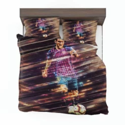 Lionel Messi Potent Barca Football Player Bedding Set 1