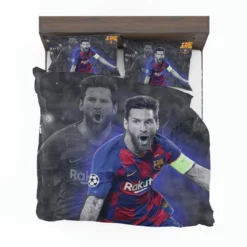 Lionel Messi Soccer Player Bedding Set 1