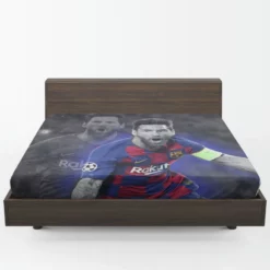 Lionel Messi Soccer Player Fitted Sheet 1