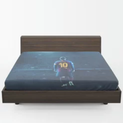 Lionel Messi Sports Player Fitted Sheet 1